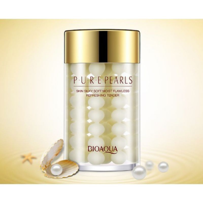 [CHÍNH HÃNG]Kem Pure Pearls Chiết Xuất  Ngọc Trai Tinh Khiết ,Collagen của Bioaqua