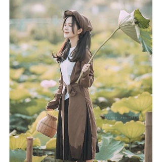 Set tứ thân chụp sen