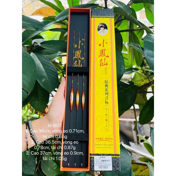 phao câu đài Tiểu Phượng Hoàng nano cap cấp hộp 3 quả