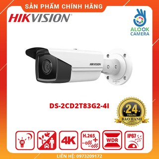HÀNG CHÍNH HÃNG_Camera IP HIKVISION thân trụ hồng ngoại 8MP DS-2CD2T83G2-4I-HIKVISION-BẢO HÀNH 24 THÁNG