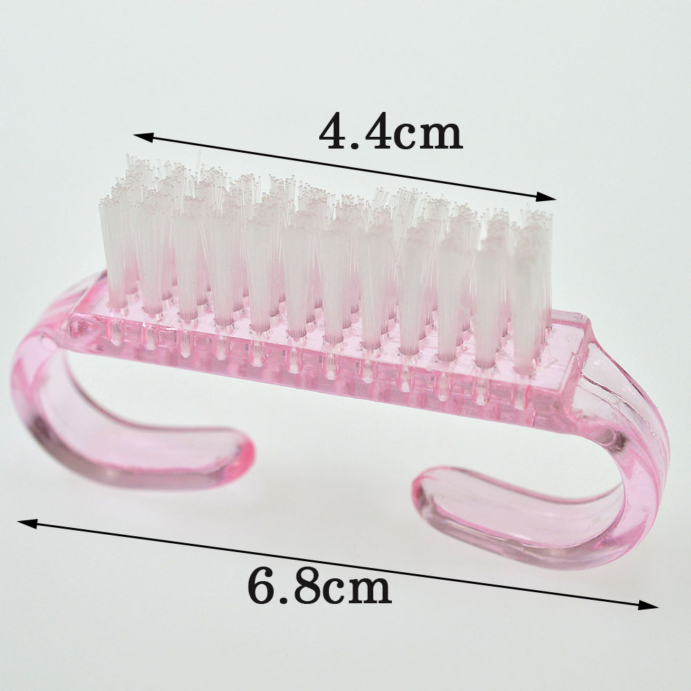 Bàn chải mềm làm sạch móng tay/ móng chân loại bỏ bụi chăm sóc móng