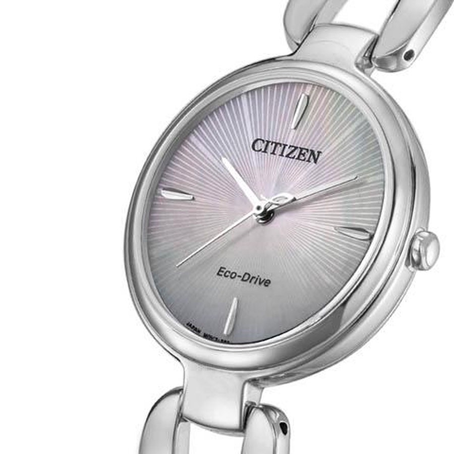 Đồng Hồ Nữ Citizen Dây Thép Không Gỉ EM0420-89D - Mặt Xà Cừ (Sapphire)