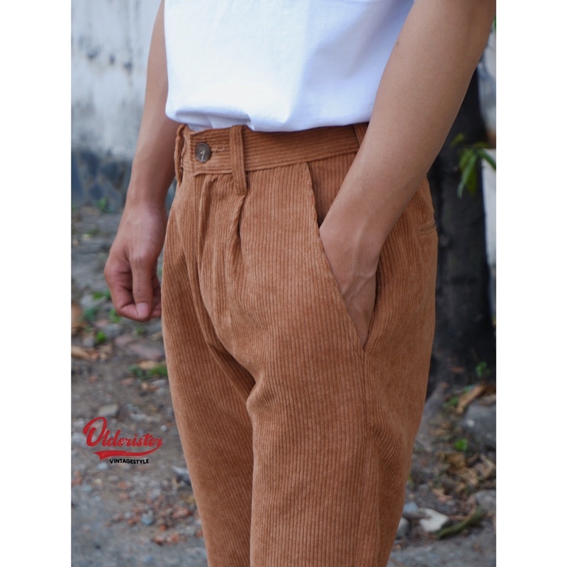 Quần nhung tăm - Corduroy Pants - Thương hiệu Olderister - Tiệm CŨ KĨ