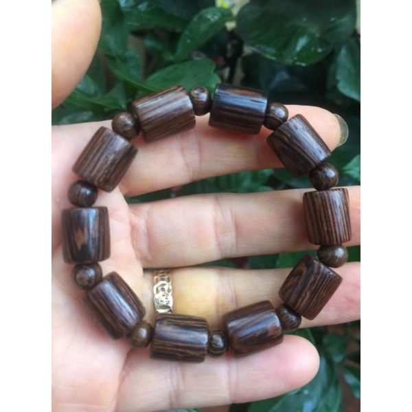 Vòng Tay Đốt Trúc Mun Đuôi Công 8Ly, 10Ly, 12Ly