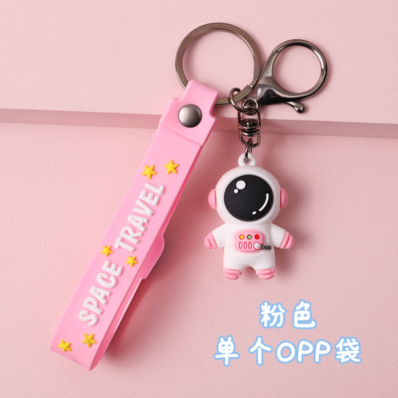 Móc Khóa Hình Phi Hành Gia Hoạt Hình Đáng Yêu