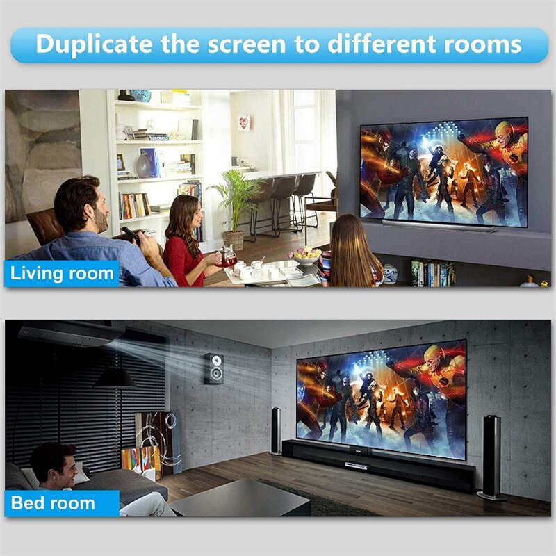 Bộ chuyển đổi Hdmi 1x2 4k 60hz 1 đầu vào 2 đầu ra HD 1080p 3D có cáp Hdmi tốc độ cao