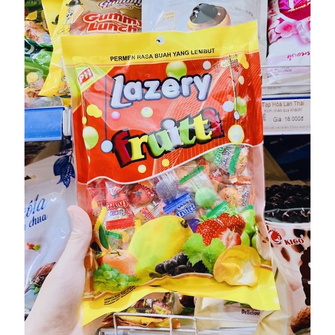 Kẹo Trái Cây Lazery Fruitti Đủ Vị Gói 280g