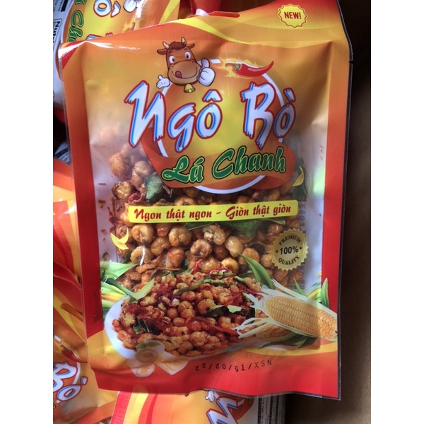 Ngô(bắp) bò lá chanh gói 70gram