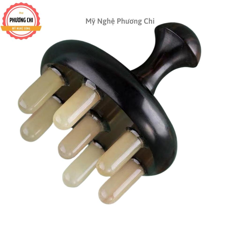Lược sừng chuyên dụng massage toàn thân đa năng cao cấp giúp lưu thông khí huyết | Mỹ nghệ phương chi