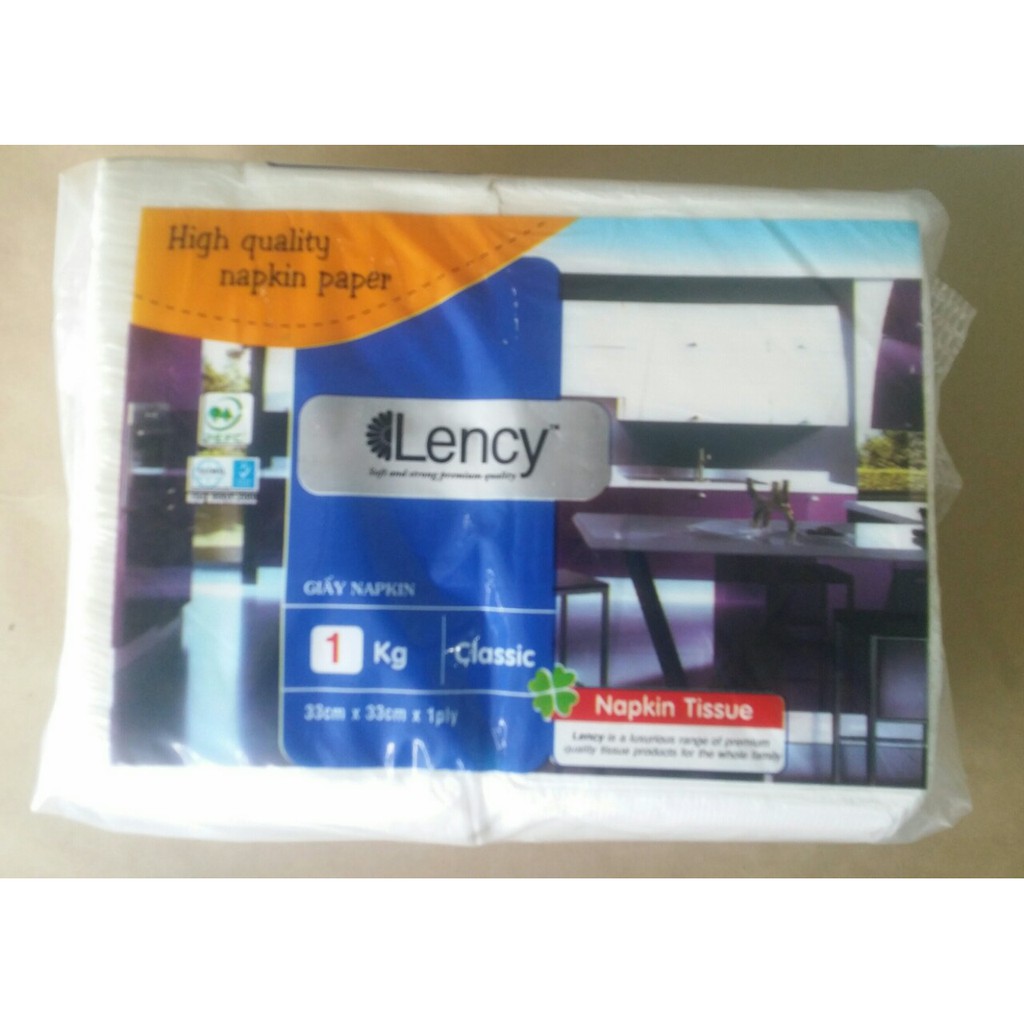 Combo 6 gói Khăn Giấy Napkin 33*33 Cm (1kg)