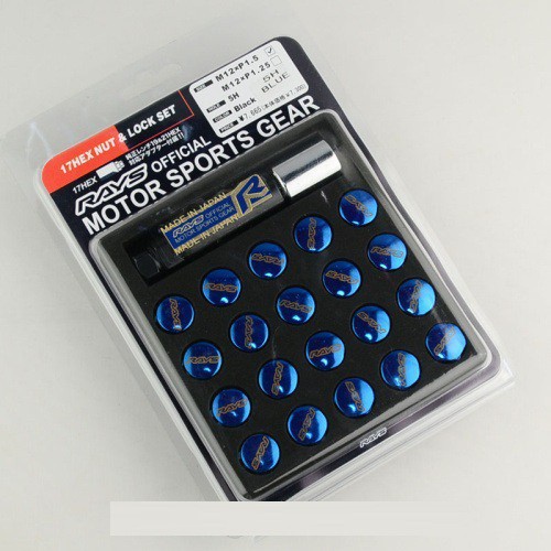 Bộ 20 ốc chống trộm độ bền vĩnh cửu cho các dòng xe hiện nay của Ford, Honda, Toyota, Mazada, Mitsubishi, Huyndai...