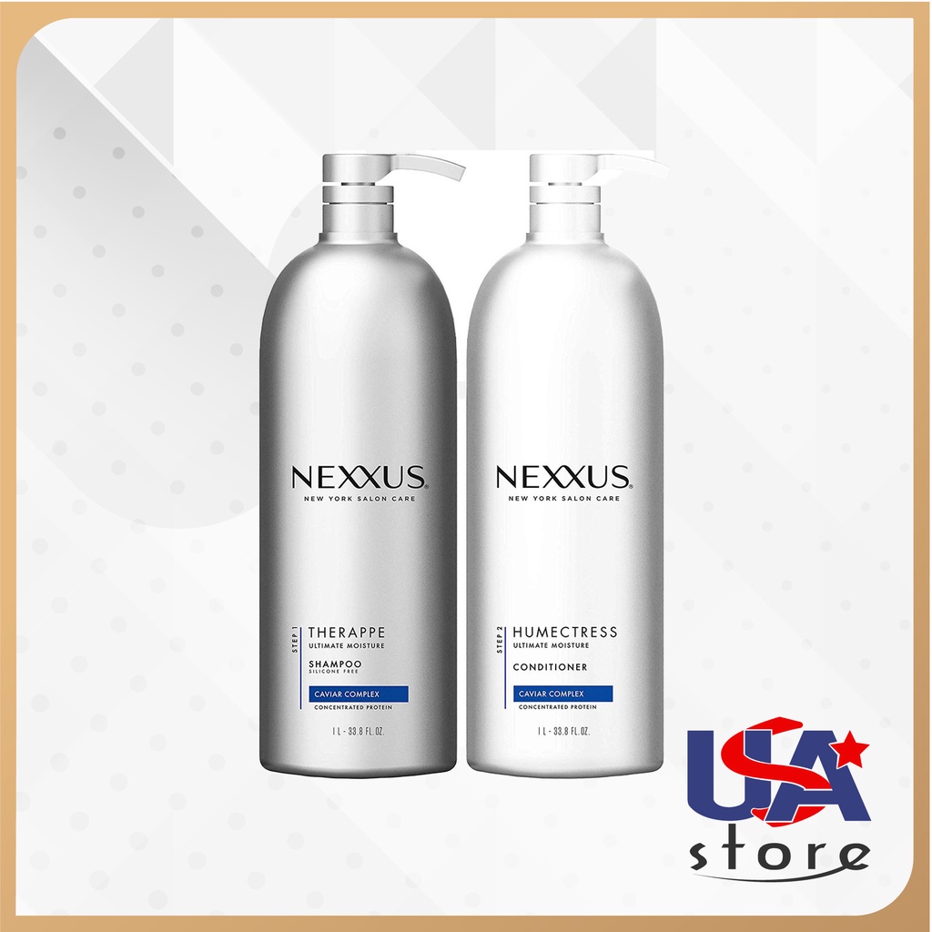 Bộ dầu gội - xả Nexxus Therappe Ultimate Moisture 2*1l