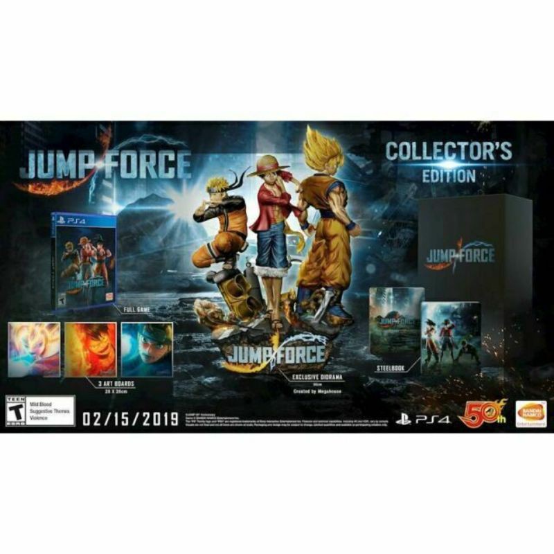Bộ sưu tập Jump Force Collector’s Edition PS4