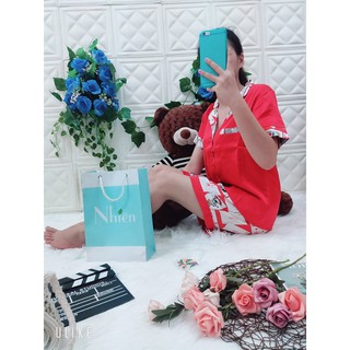 BỘ PIJAMA SATIN ĐÙI CAO CẤP MS05