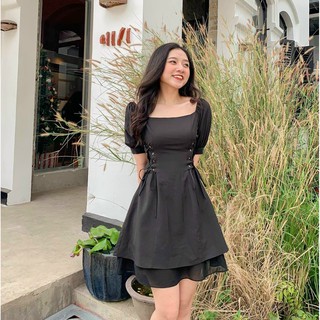 ĐẦM CỔ U ĐAN DÂY