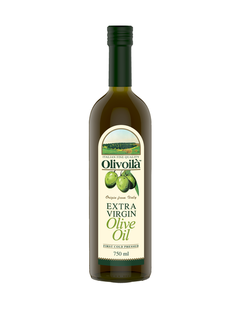 Dầu oliu nguyên chất olivoilà extra virgin 750ml chai - ảnh sản phẩm 1