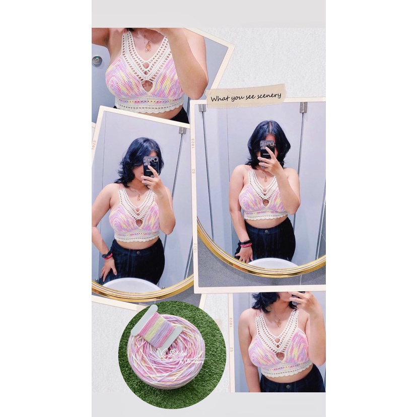 Len Bông Sữa Nhuộm Ombre/Màu Pastel Cầu Vồng - Chất Cotton - Cuộn 50gr