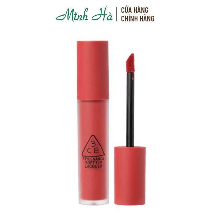 Son kem lì 3CE Soft Lip Lacquer