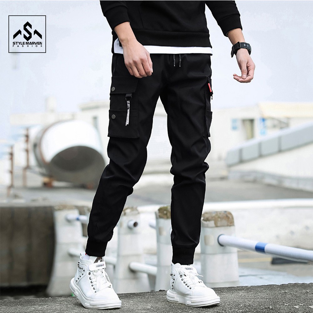 Quần jogger kaki nam túi hộp STYLE MARVEN kiểu dáng thể thao - QUAN SM019C