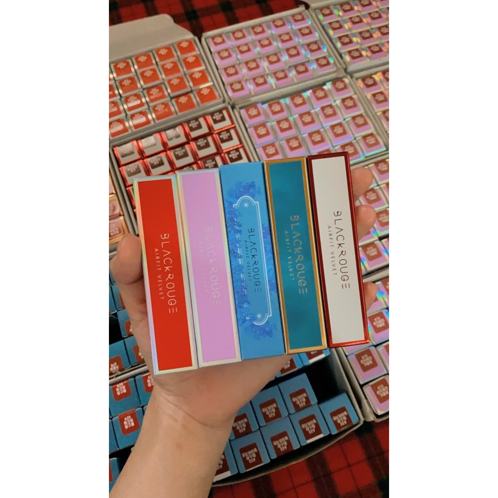Son kem lì Black Rouge Air Fit Velvet Tint Ver 8 A06 A12 Ver8 | Bovie Cosmetics