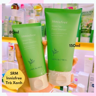 Sữa rửa mặt innisfree trà xanh