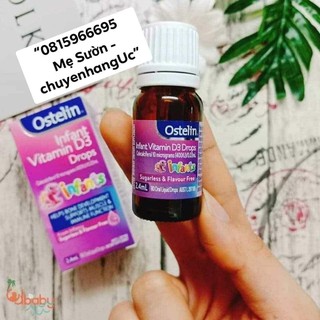 Vitamin D3 Drop dạng sữa Ostelin