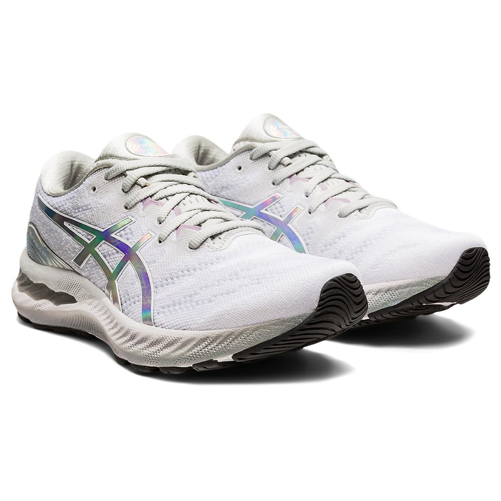 Giày chạy bộ nữ asics GEL-NIMBUS 23 PLATINUM - 1012B132.020