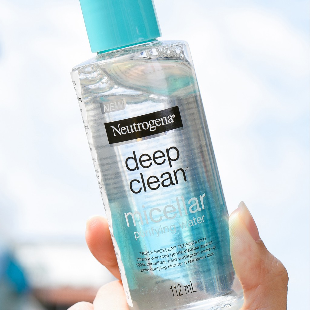 Nước tẩy trang Neutrogena Deep Clean Micellar Purifying Water