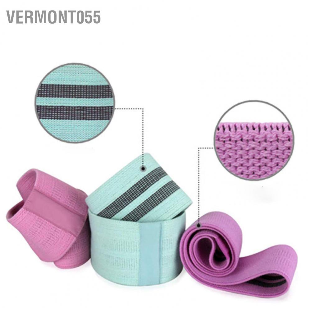 Vermont055 Băng kháng vải Độ đàn hồi tuyệt vời Đùi mông Squat Dây cao su thể dục cho thao