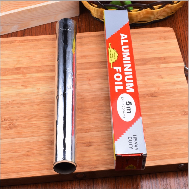 Giấy Bạc Nấu Nướng Đồ Ăn ALLIMINIUM Dài 5M - HÀNG MỚI VỀ