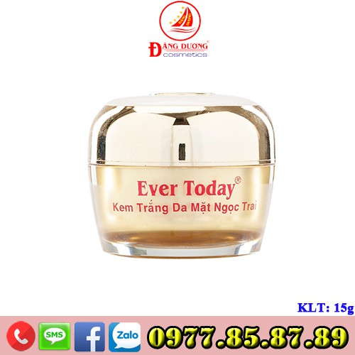 Kem dưỡng trắng da mặt Ngọc Trai VIP EVER TODAY (15g)