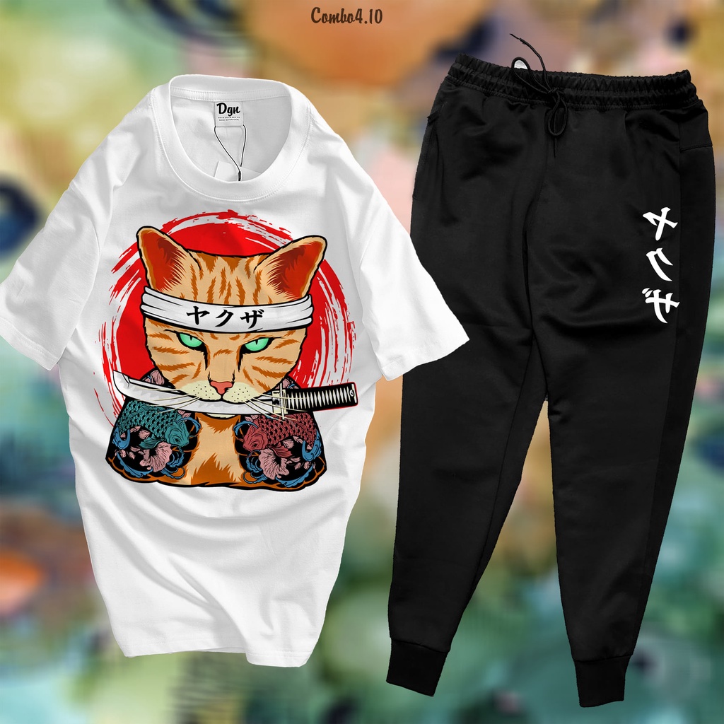 COMBO ÁO THUN + QUẦN JOGGER NỈ GIÁ TỐT combo4.10