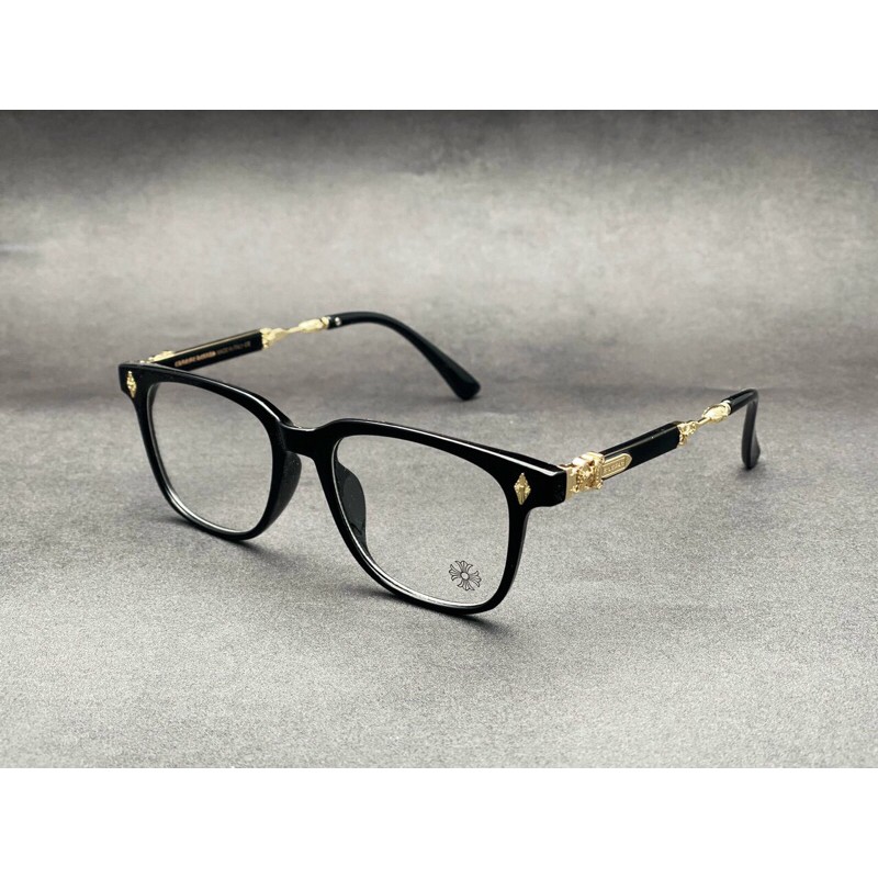 Kính Mắt vuông gọng hoạ tiết cao cấp - CH2272