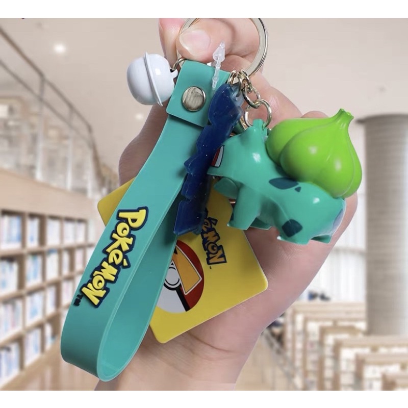 Móc Khoá mô hình nhân vật Pokemon các loại cực đánh yêu - Móc chìa khoá , móc balo , Pikachu ,..
