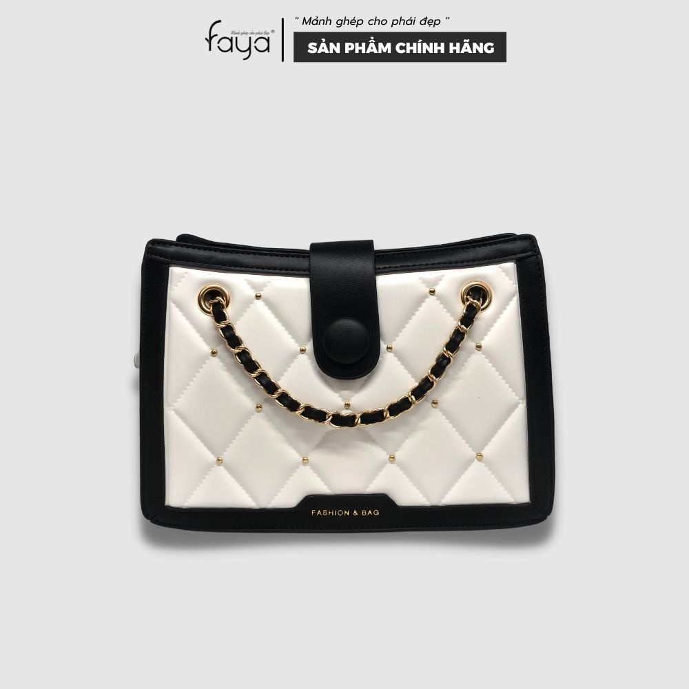 Faya - Túi xách công sở bigsize chần ô sang trọng T1139