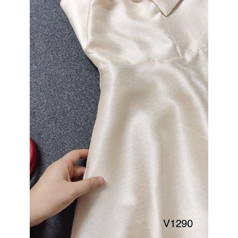 [ xả kho ] MiD Đầm tơ Nhật V1290 không tay cao cấp Mie Design kèm ảnh thật