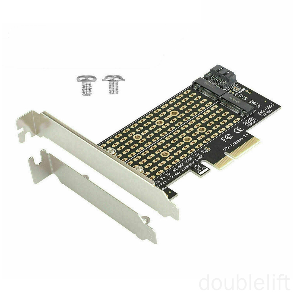 Card Chuyển Đổi Pci-E Sang M2 Nvme Sang Pci-E Cho Máy Tính