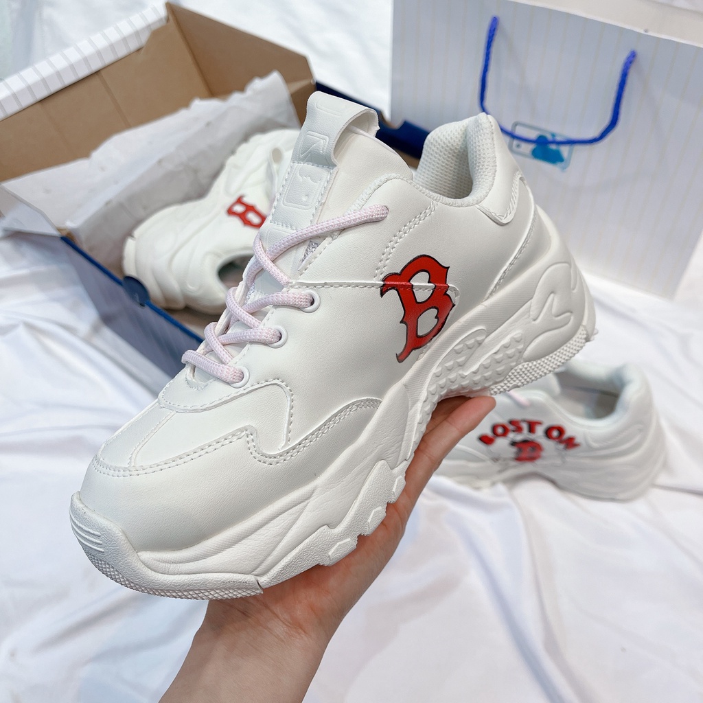 Giày Thể Thao Nam Nữ Ngô Thắng MIB 2021 Trắng Đỏ