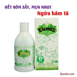 [SƠ SINH] Tắm bé thảo dược Elemis (Chai 200ml)[CHÍNH HÃNG]