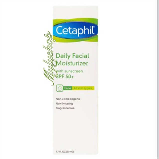 Kem dưỡng ẩm chống nắng bảo vệ da Cetaphil Daily Facial Moisturizer spf50+ 50ml