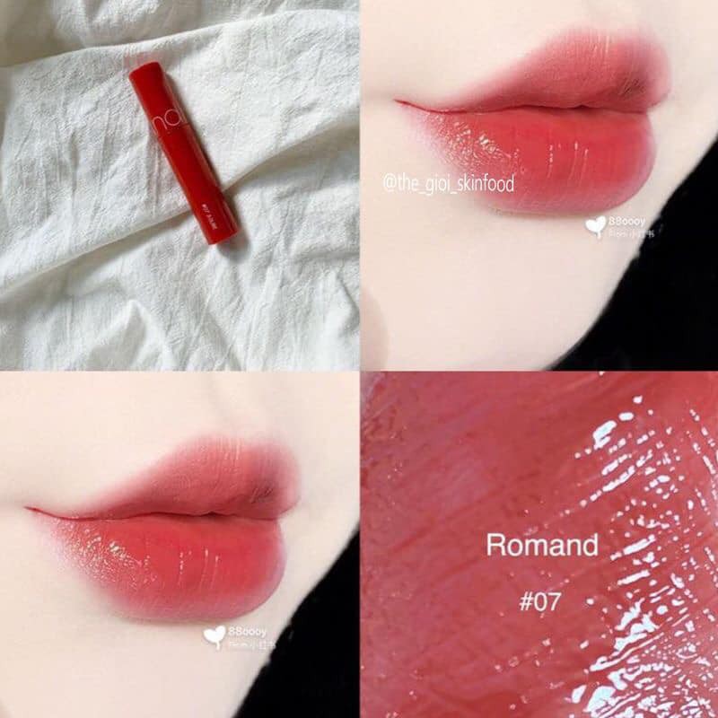 [ Màu 06 FIGFIG ] Son Tint Lì Romand Juicy Lasting Tint | BigBuy360 - bigbuy360.vn
