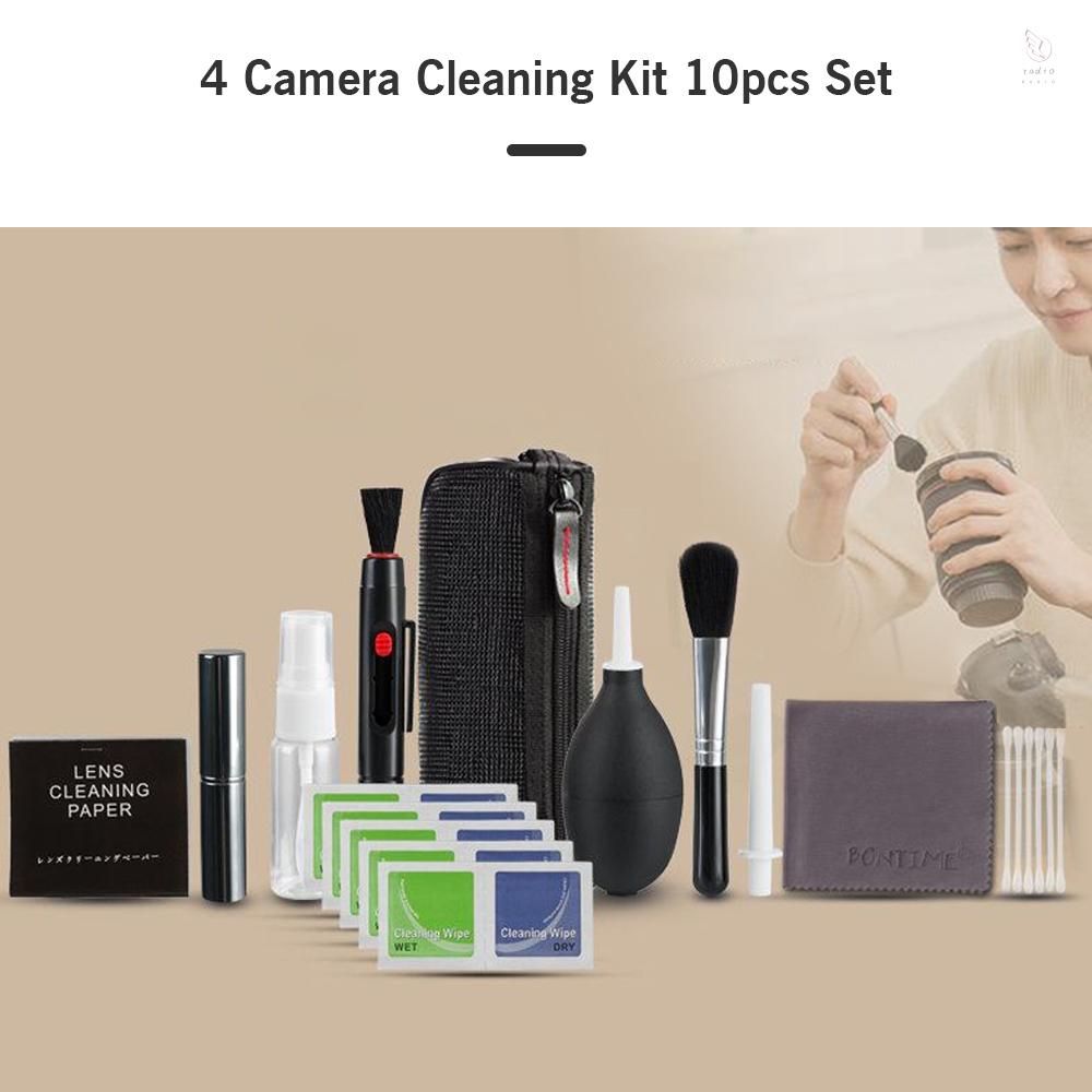Bộ Dụng Cụ Vệ Sinh Ống Kính Máy Ảnh / Điện Thoại / Máy Ảnh Chuyên Nghiệp Kèm Bút Thổi Khí Làm Sạch Hầu H