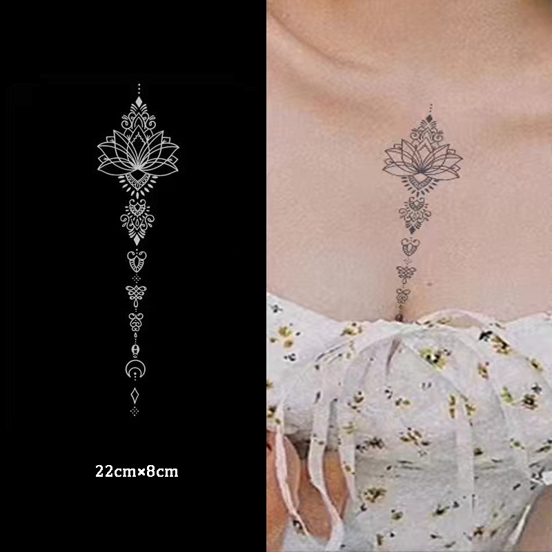 Hình Xăm Dán Tạm Thời Chống Nước Lâu Trôi 15 Ngày; 22cm * 8cm