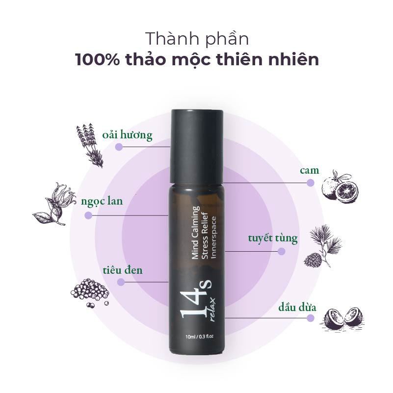 Tinh dầu lăn 2 trong 1 14S 14S1186 Relax 10ml