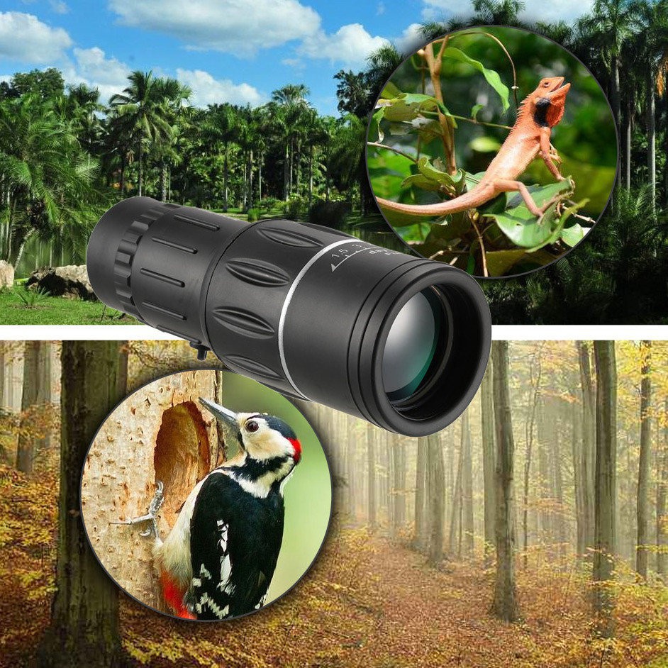 [ Chính Hãng ] Ống Nhòm Bushnell 1 Mắt Monocular 16 x 52, Độ phóng đại 16 lần,Tầm Nhìn Xa Siêu Nét,Hàng Cao Cấp,Nhỏ Gọn