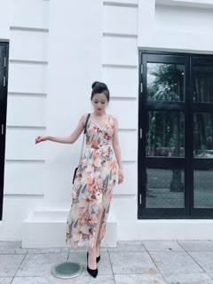 Váy maxi hoa