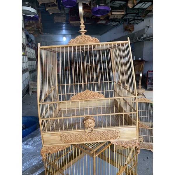 Lồng tre mào thái đấu vông đấu