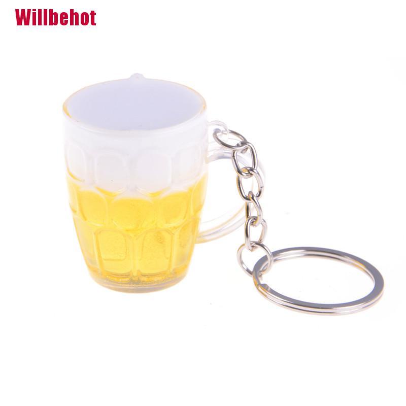 Móc Khóa Nhựa Hình Chiếc Cốc Độc Đáo