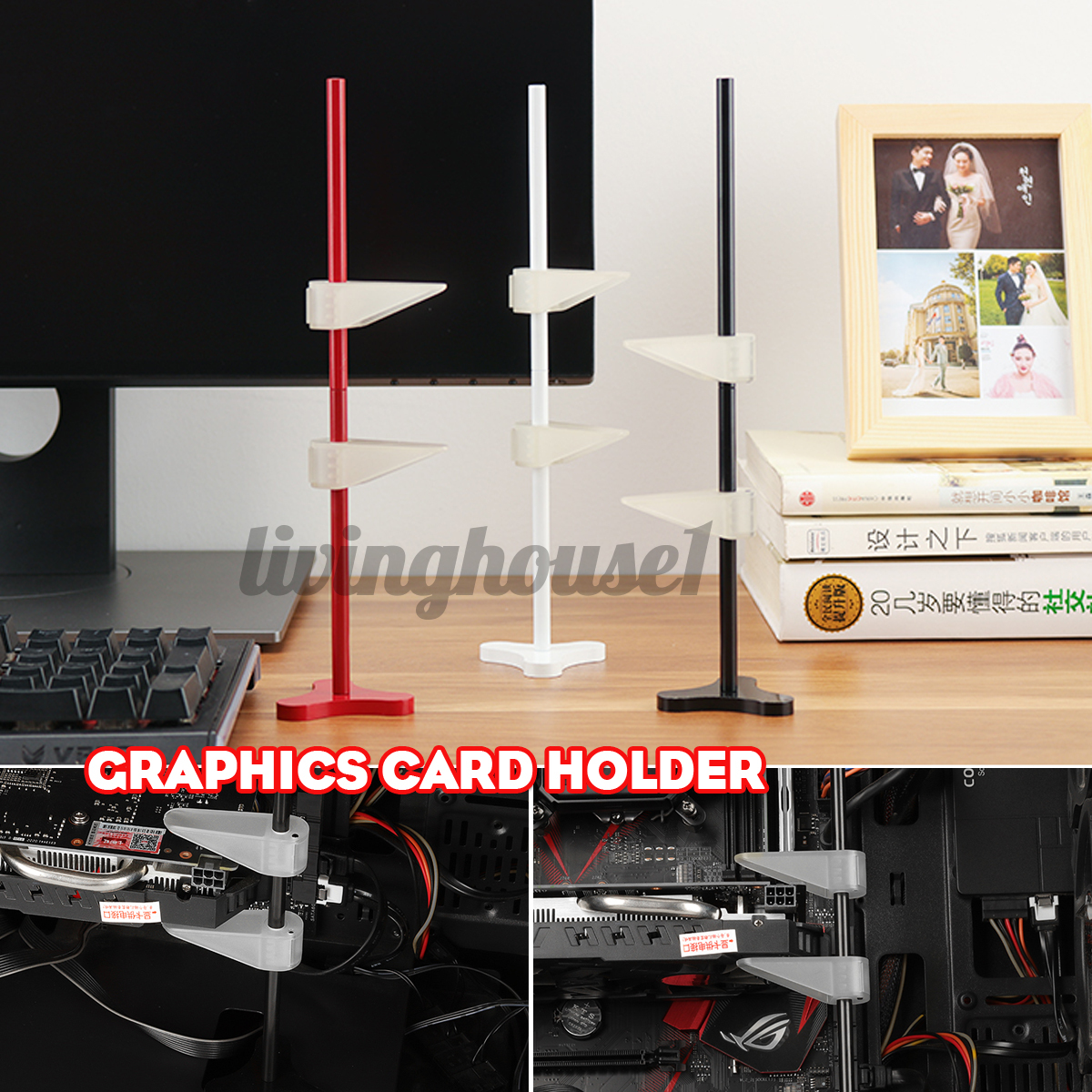 Giá Đỡ Card Đồ Họa Đa Năng Bằng Nhôm