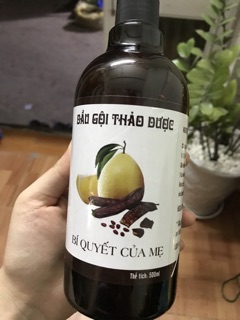 500ML DẦU GỘI THẢO DƯỢC #TRỊ BẠC TÓC - KÍCH THÍCH MỌC TÓC